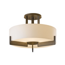 Hubbardton Forge 126403 Axis 3-lt 19" Semi-Flush