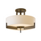 Hubbardton Forge 126403 Axis 3-lt 19" Semi-Flush