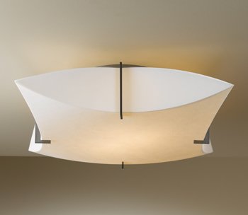 Hubbardton Forge 126620 Bento 2-lt 18" Semi-Flush Mount