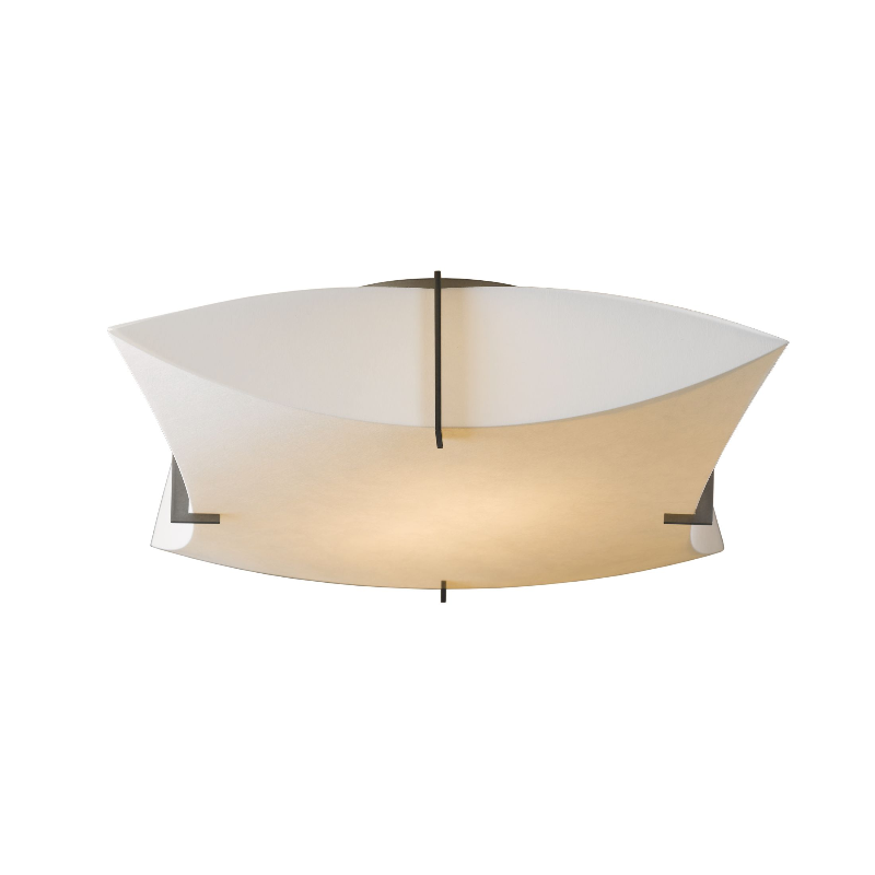 Hubbardton Forge 126620 Bento 2-lt 18" Semi-Flush Mount