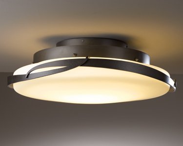 Hubbardton Forge 126742 Flora 1-It 24" LED Flush Mount