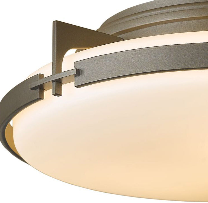 Hubbardton Forge 126745 Metra 2-lt 14" Flush Mount