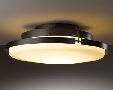 Hubbardton Forge 126747 Metra 1-lt 24" LED Flush Mount