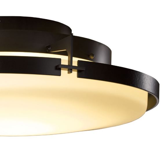 Hubbardton Forge 126747 Metra 1-lt 24" LED Flush Mount