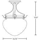 Hubbardton Forge 126754 Acharn 5-lt 11" Semi-Flush