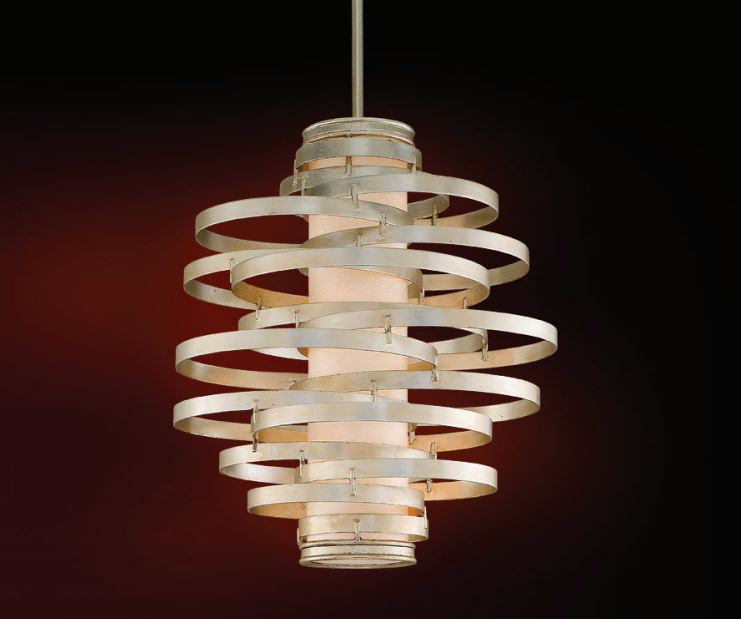 Corbett 128-43 Vertigo 3-lt Pendant