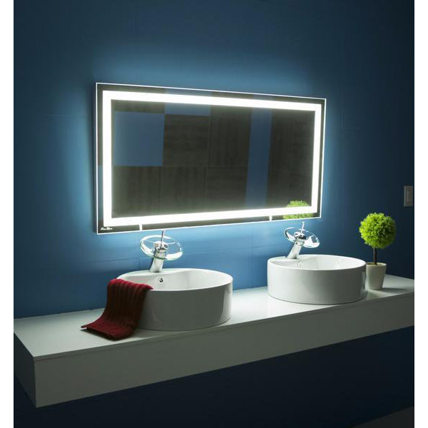 Paris Mirror Harmony 48 x 24 Rectangle Illuminated Mirror