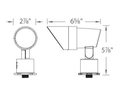 WAC 5011 12V LED Landscape Accent Luminaire