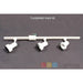 Nora NTL-151 Line Voltage R30 Flat Back Cylinder Track Kit