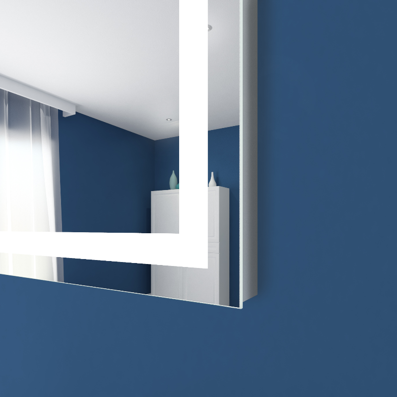 Paris Mirror Harmony 24 x 32 Rectangle LED Illuminated Mirror, RGBW
