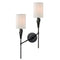 Hudson Valley 1312L Tate 2-lt Left Wall Sconce