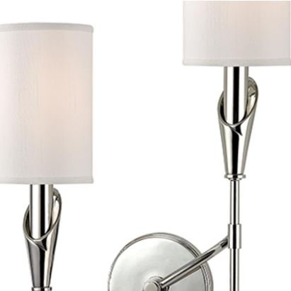Hudson Valley 1312L Tate 2-lt Left Wall Sconce