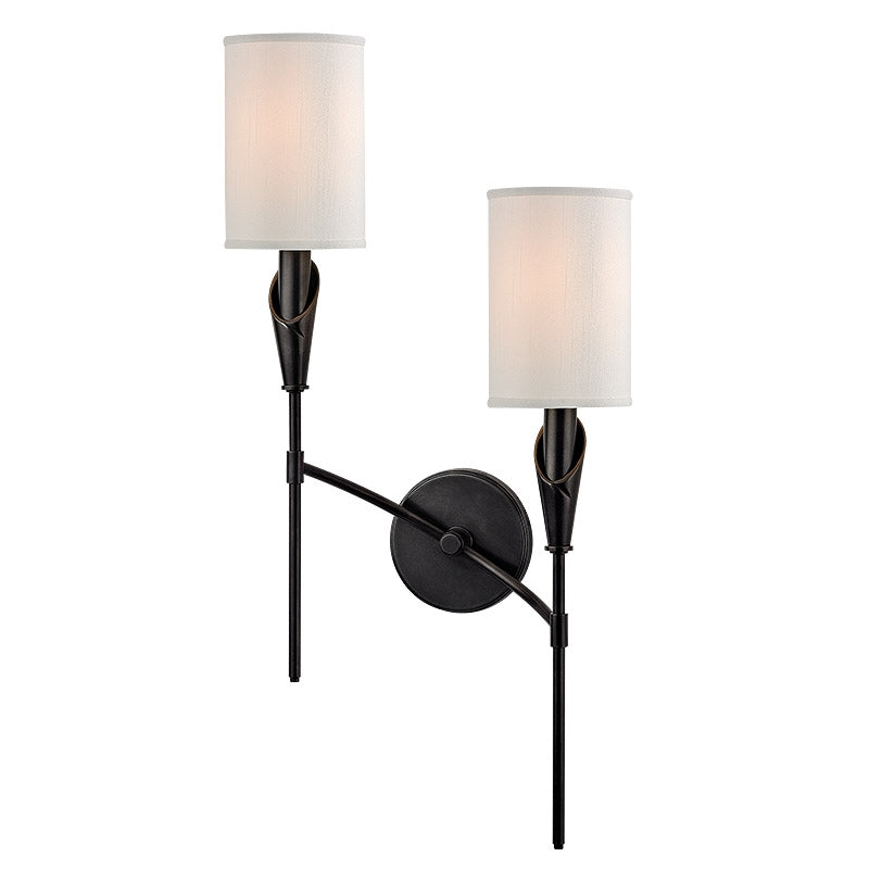 Hudson Valley 1312R Tate 2-lt Right Wall Sconce