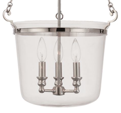Hudson Valley 133 Quinton 3-lt 17" Pendant