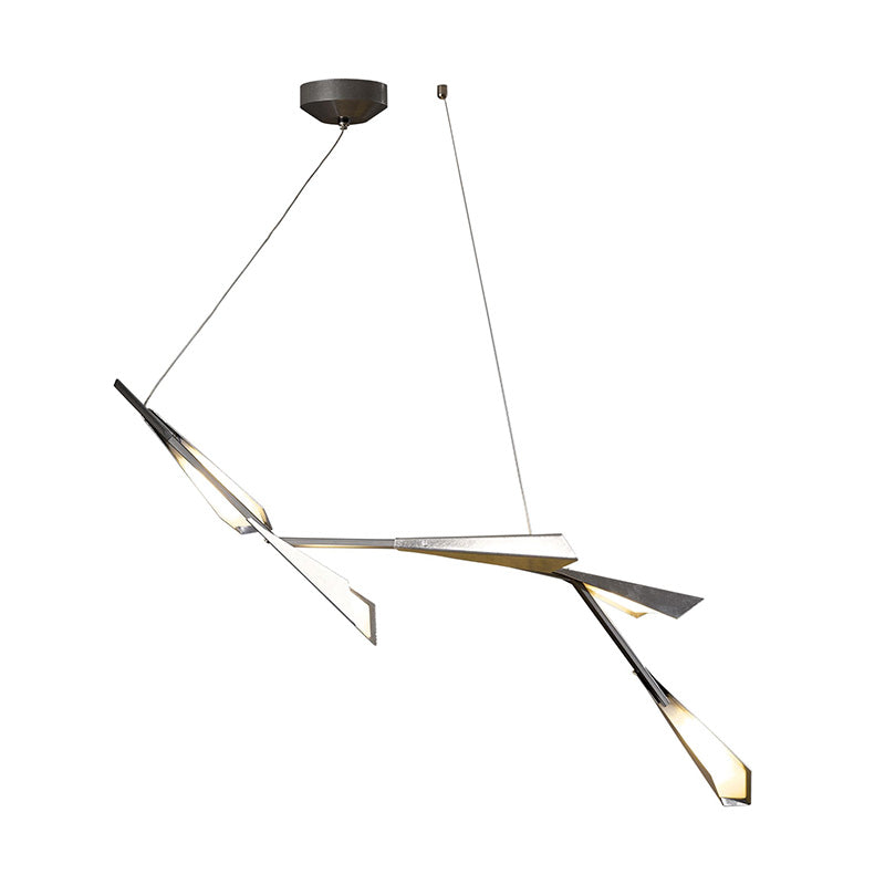 Hubbardton Forge 135001 Quill 5-lt 16" LED Pendant