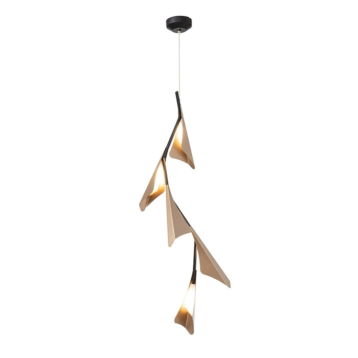 Hubbardton Forge 135006 Plume 5-lt 15" LED Pendant