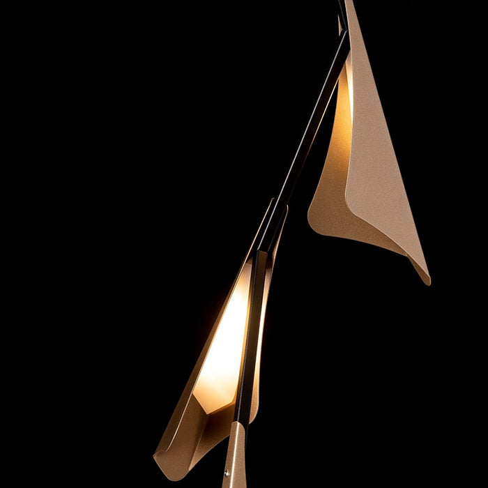 Hubbardton Forge 135006 Plume 5-lt 15" LED Pendant