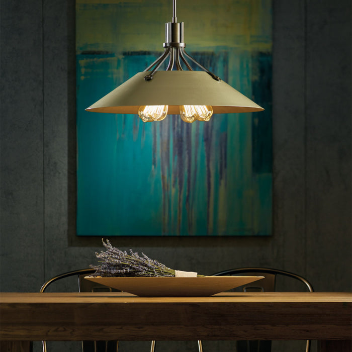 Hubbardton Forge 136340 Henry 4-lt 23" Pendant