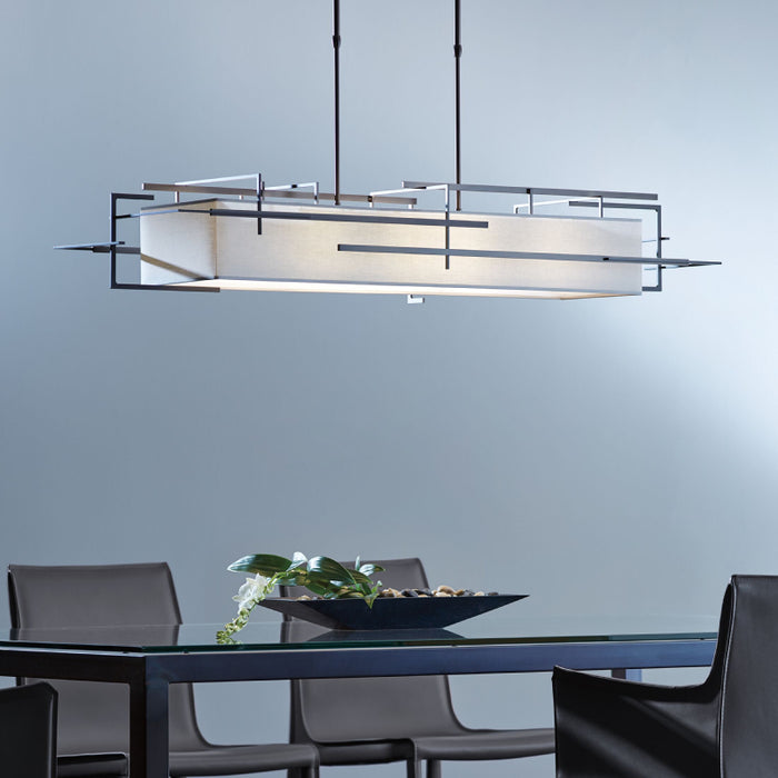 Hubbardton Forge 136390 Etch 4-lt 54" Linear Pendant