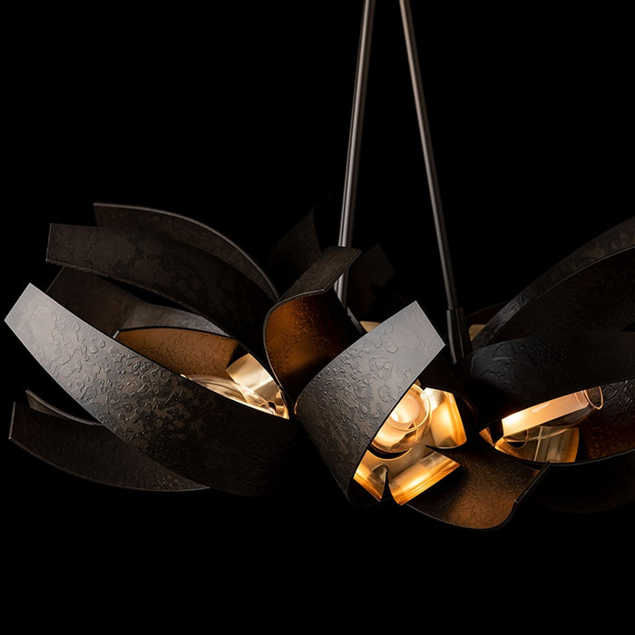 Hubbardton Forge 136502 Corona 6-lt 27" Pendant