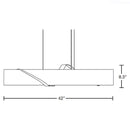 Hubbardton Forge 137680 Stream 4-lt 42" Pendant