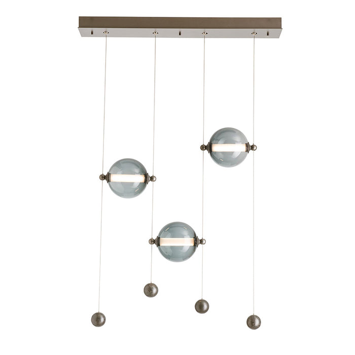 Hubbardton Forge 139053 Abacus 3-lt 22" LED Pendant