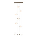 Hubbardton Forge 139055 Abacus 6-lt 22" Ceiling-to-Floor LED Pendant