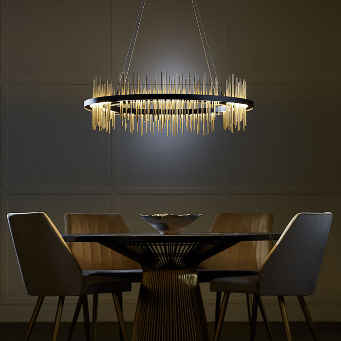 Hubbardton Forge 139656 Gossamer 38'' LED Pendant