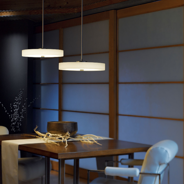 Hubbardton Forge 139710 Disq 1-lt 15" LED Pendant