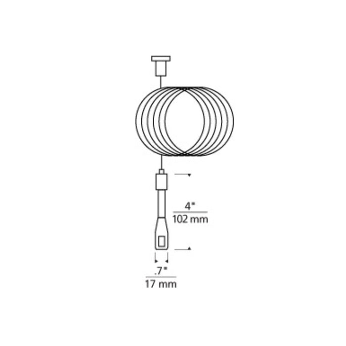 Tech 700MOSADJ Monorail Adjustable Standoff