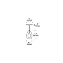 Tech 700FJFIR Fire 5" Low Voltage Pendant (Freejack)