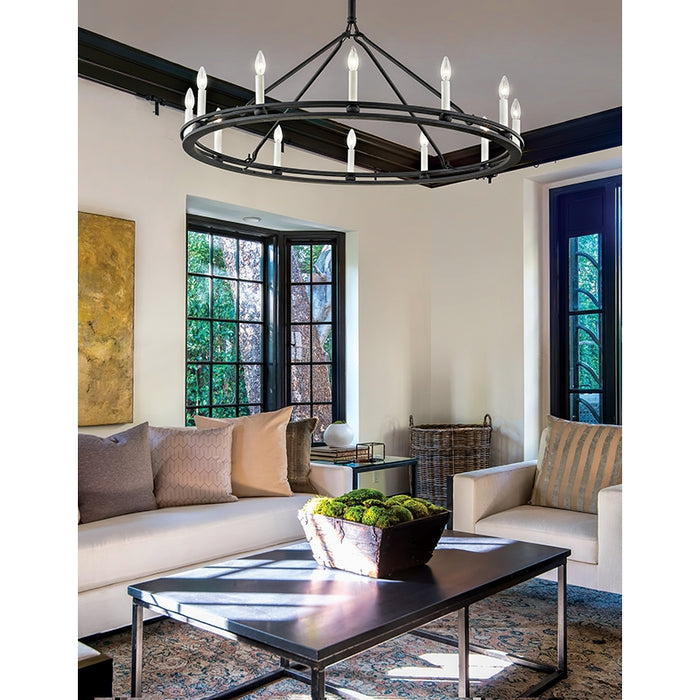 Troy Sutton 12-lt Chandelier