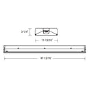 Oracle 14-OEVHP 1x4 LED Shallow Plenum Recessed Troffer,  Multi-Lumen & Multi-CCT