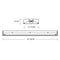 Oracle 14-OEVHP 1x4 LED Shallow Plenum Recessed Troffer,  Multi-Lumen & Multi-CCT