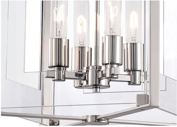 P1404 Crystal-Clear 4-lt Pendant