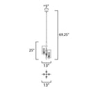 Maxim 16114 Flambeau 4-lt 13" Chandelier
