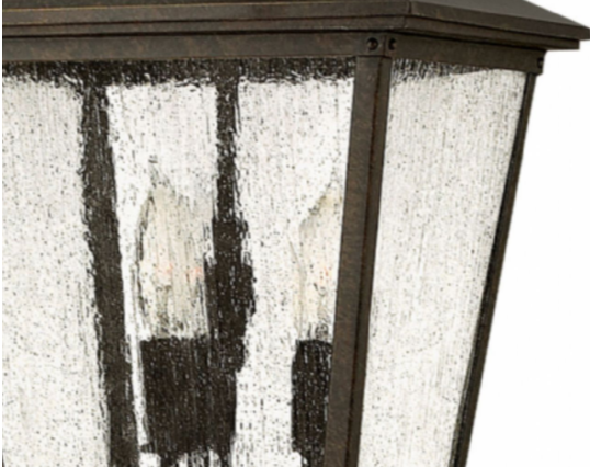 Hinkley 1431 Trellis 3-lt 21" Tall LED Outdoor Post Light