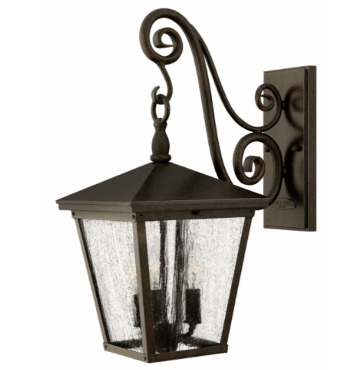 Hinkley 1434-LL Trellis 3-lt 20" Tall LED Outdoor Wall Sconce