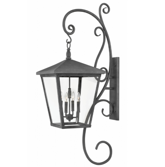 Hinkley 1439 Trellis 4-lt 52" Tall LED Outdoor Wall Light