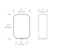 Pablo Designs Contour LED Small Table Lamp