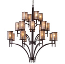 ELK 15037 Barringer 8+8+4-lt 50" Chandelier