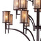 ELK 15037 Barringer 8+8+4-lt 50" Chandelier