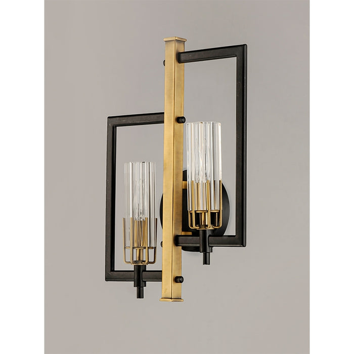 Maxim 16112 Flambeau 2-lt 13" Wall Sconce