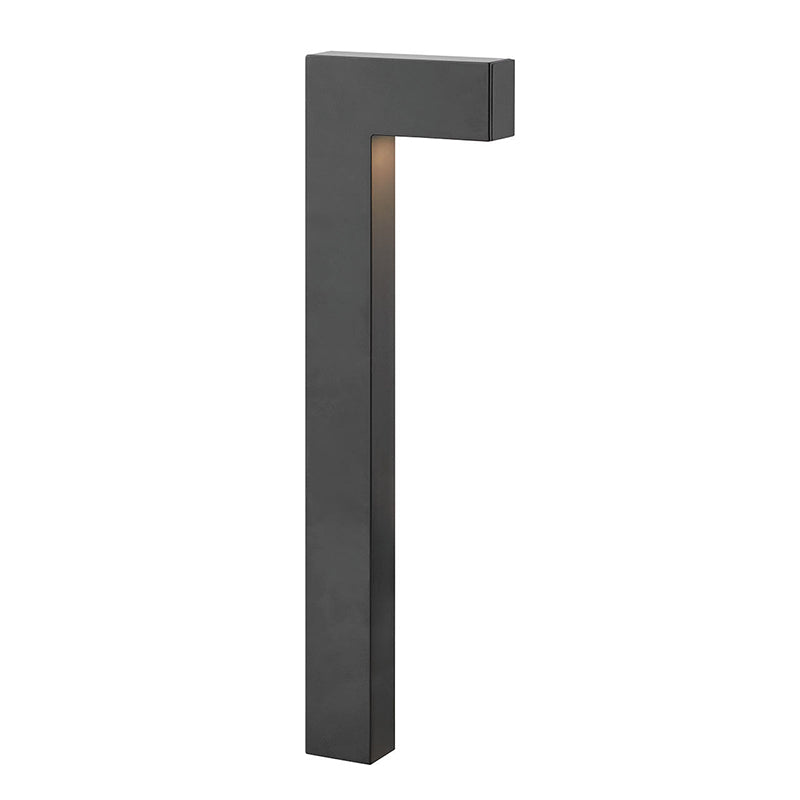 Hinkley 1518-LL Atlantis 1-lt 22" Tall LED Outdoor Path Light, 12V - Satin Black