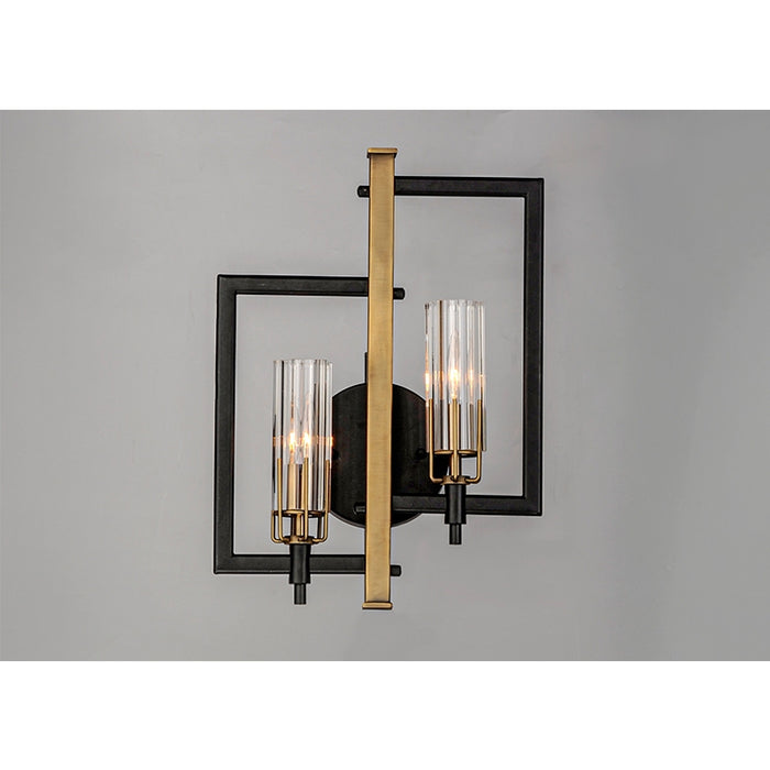 Maxim 16112 Flambeau 2-lt 13" Wall Sconce