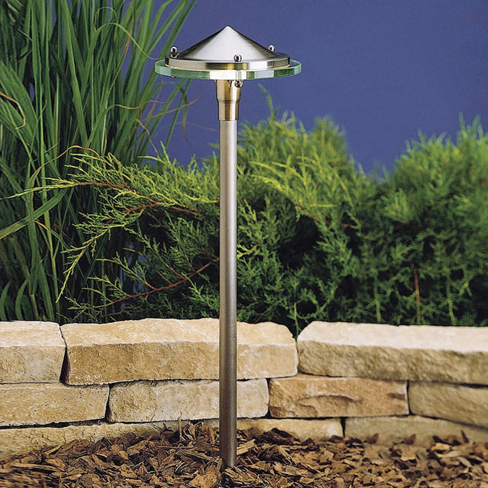 Kichler 15317 Glass & Metal Path Light