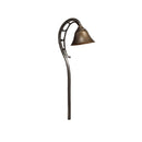Kichler 15436 Intaglio Brass Crook Neck 11" 12V Path Light