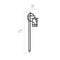 Kichler 15444 Larkin Estate 10" 12V Path Light