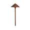 Kichler 15471 Cast Hammered Roof 8" 12V Path Light