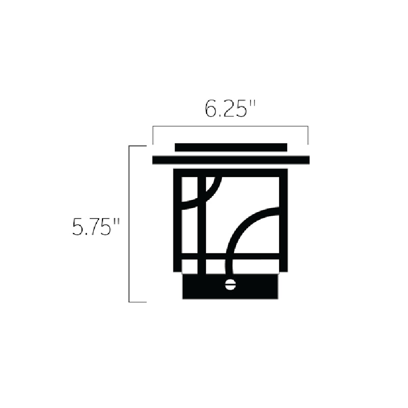 Kichler 15474 Larkin Estate 6" Post Light